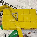 Timeless Faux Leather Handbag - Polished Finish | Women's Premium Handbag #1643 - front view (image 1) of designer-inspired handbag