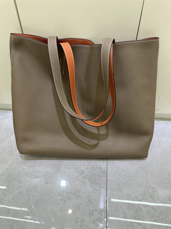 Interior view of considered premium bag