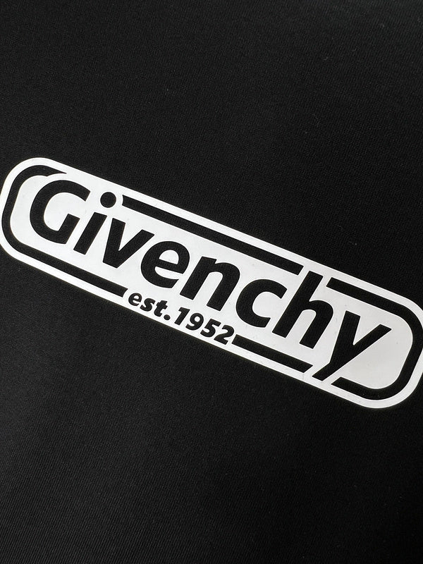 Flat lay presentation of Givenchy luxury clothing with streetwear-inspired cut