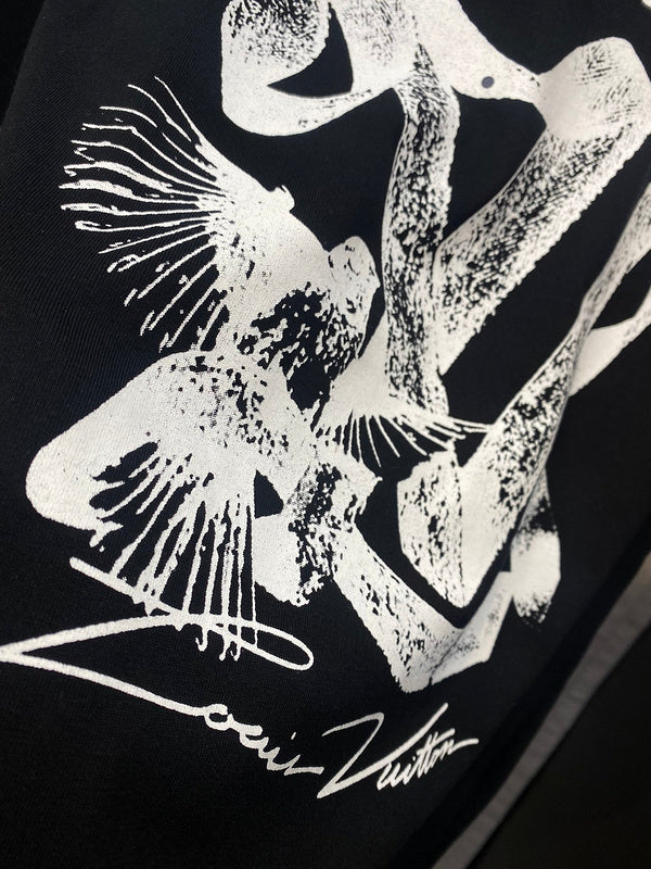Back view of Louis Vuitton cotton t-shirt with tailored silhouette