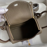 Close-up detail of polished bag design