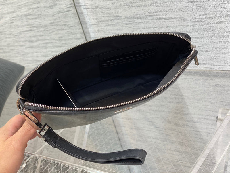Back view of structured premium women's handbag – women's designer-style accessory