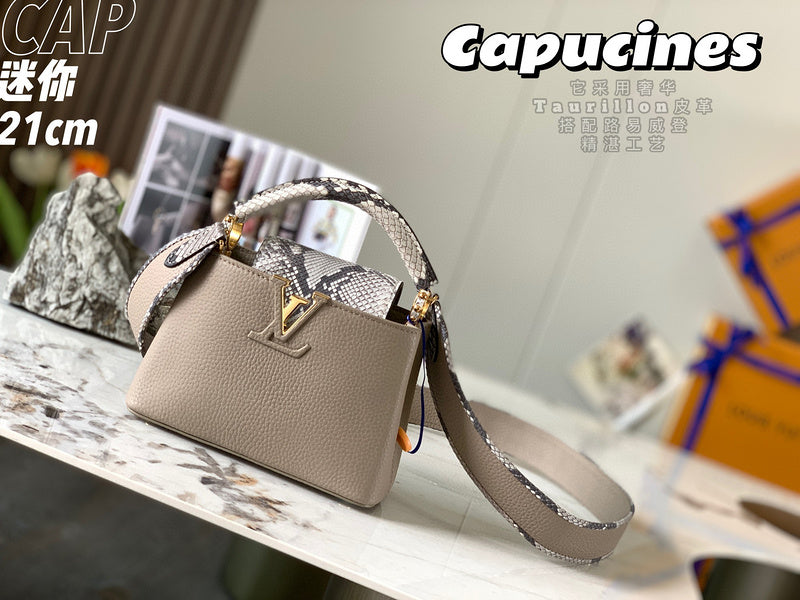 Front view of chic refined women's handbag – women's statement bag