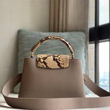  shopper bag interior and compartment view