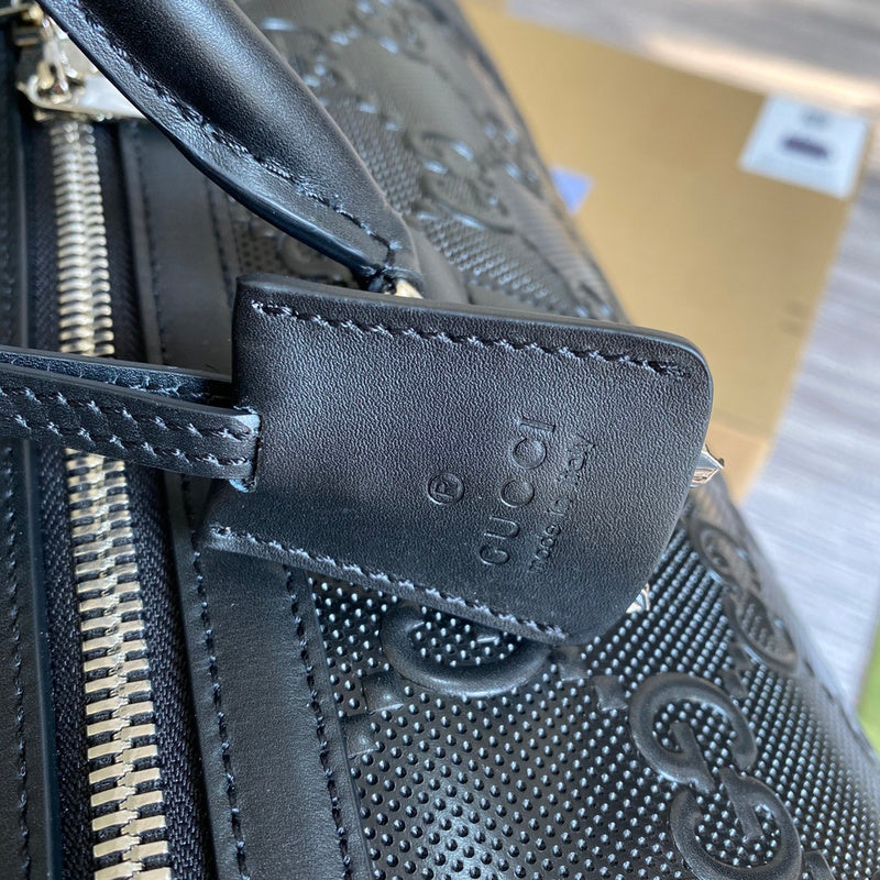 Back view of modern sleek women's handbag – women's statement bag