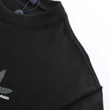 Flat lay presentation of Louis Vuitton cotton t-shirt with monogram-inspired silhouette