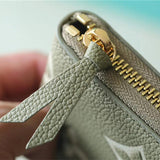  crossbody bag close-up of hardware and finish