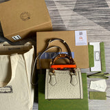 Front view of classic signature women's handbag – women's luxury handbag
