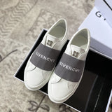 Givenchy Nude Slip-On Sneakers - Side Profile View