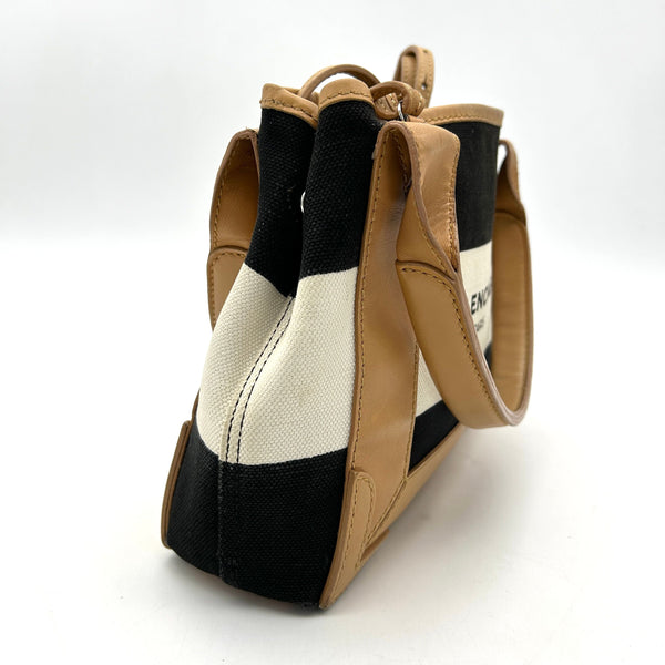 Balenciaga Black Navy Cabas S Canvas Tote Bag Multiple colors Leather Cloth Pony | Luxury Canvas Tote Bag
