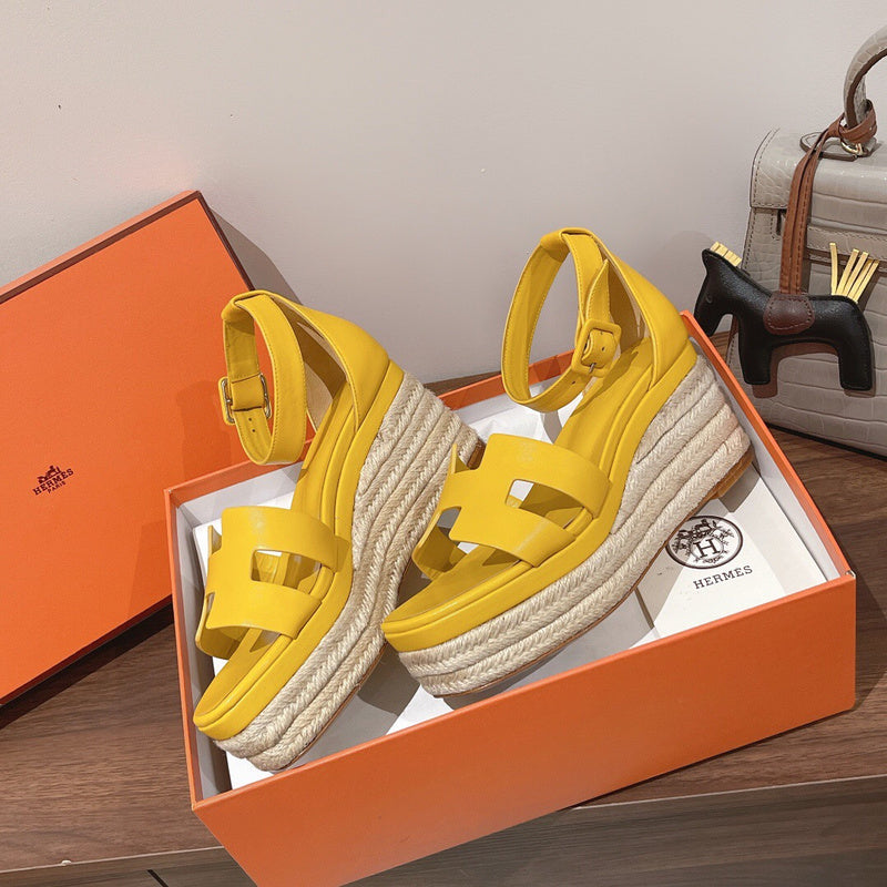 Hermès White Loafer Flats - Lifestyle Styling Shot