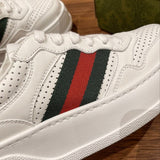 Gucci classic monochrome luxury sneakers view 4 cushioned comfort fit