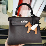  crossbody bag close-up of hardware and finish