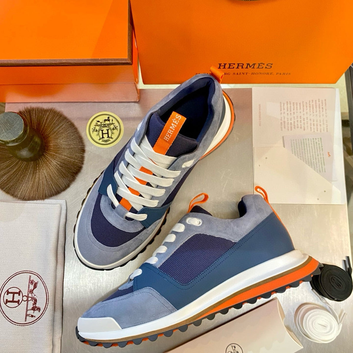 Shoes? Herm Leader Sneakers Premium Designer Casual Shoes