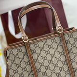 Gucci Emblem Small Tote Bag – luxury designer tote bag at Bellvora