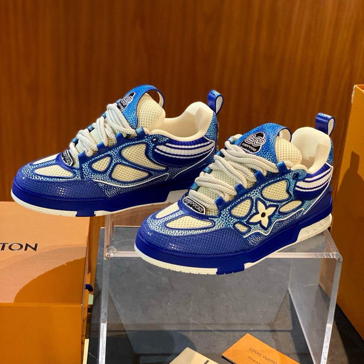 Louis Vuitton Shoes? Louis Vuitton Lou Trainers Premium Designer Casual Shoes