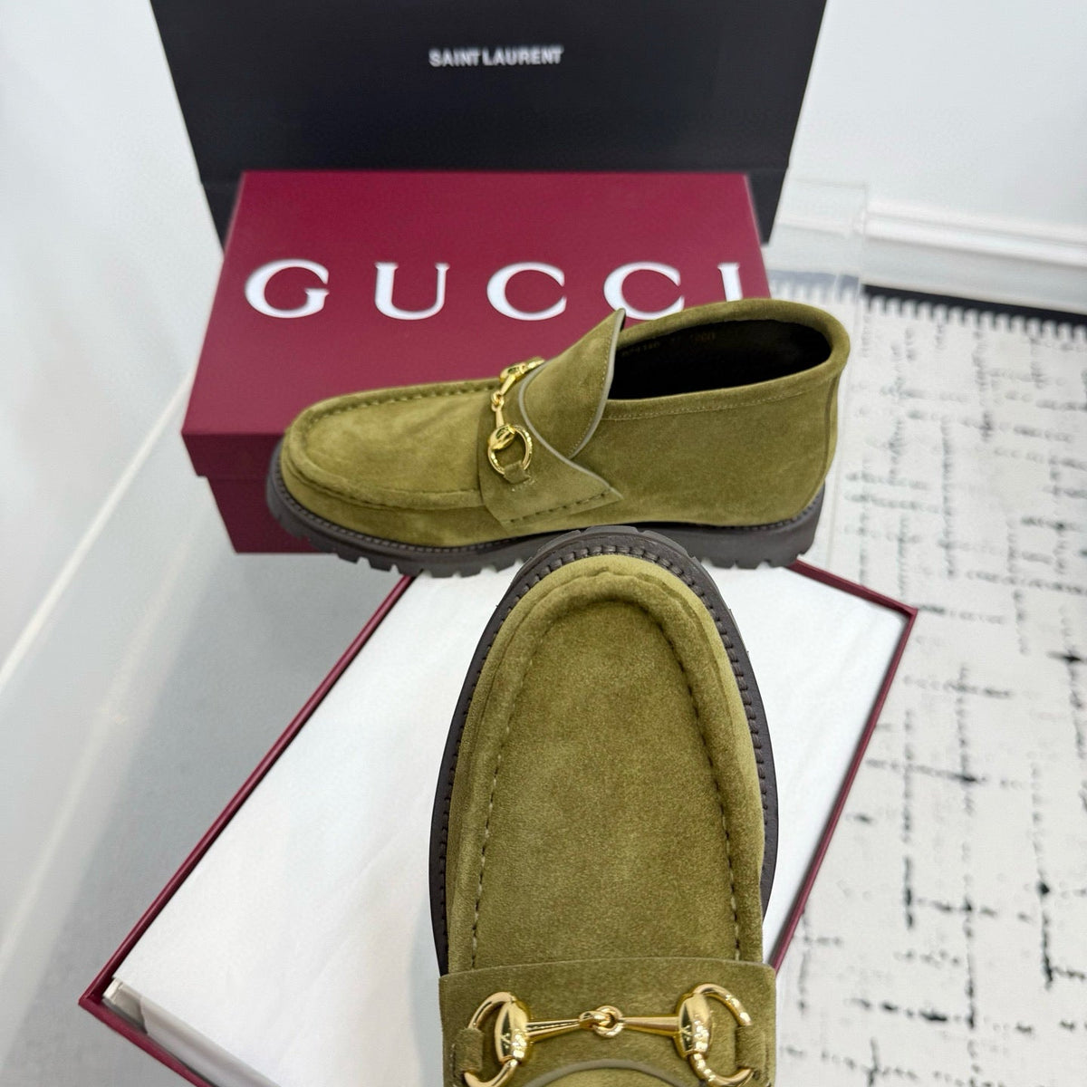 Gucci Shoes? Gucci Boots Premium Designer Casual Shoes