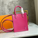 Side profile of everyday-luxe classic women's handbag – women's statement bag