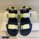 Louis Vuitton Chocolate Brown High-Top Sneakers - Angled View
