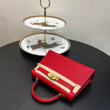 Interior view of structured premium bag