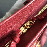 Elegant Premium PU Leather Handbag - Statement Silhouette | Women's Premium Handbag #973 - interior view (image 6) of designer-inspired handbag