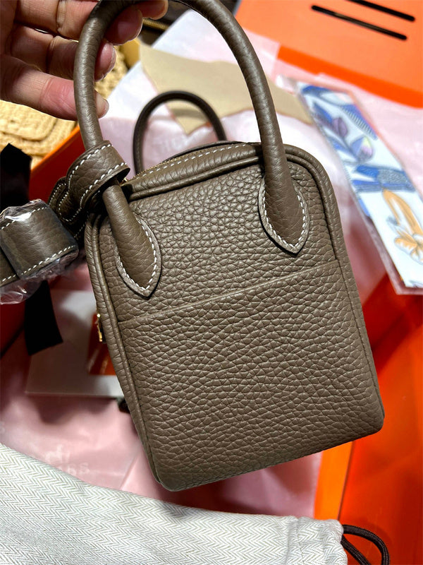 Interior view of elegant premium bag