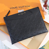 Back view of signature sleek women's handbag – women's statement bag