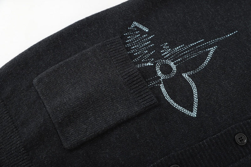 Full styled look of Louis Vuitton luxury clothing with relaxed-fit cut