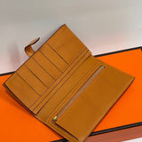 Side view of effortless structured handbag