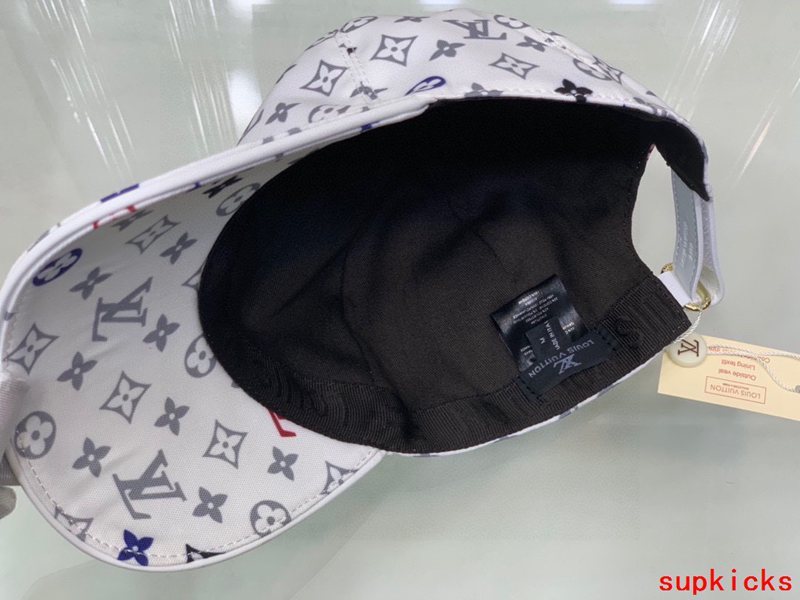 Side view of Louis Vuitton unisex cap