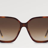 Front view of Louis Vuitton unisex sunglasses
