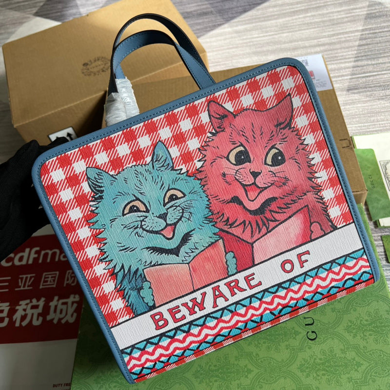 Considered bag shown from front angle