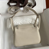 Polished bag shown from front angle