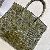  clean-lined carryall bag styled with outfit 12