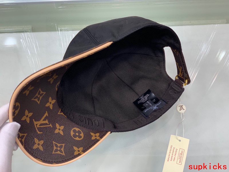 Side view of Louis Vuitton unisex cap