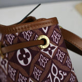 Back view of chic refined women's handbag – women's premium purse