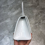 Elegant Faux Leather Handbag - Polished Finish | Women's Premium Handbag #616 - back view (image 4) of designer-inspired handbag