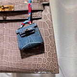 Streamlined bag shown from front angle