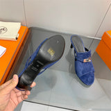 Hermes shoes Style 209 - logo and branding close-up