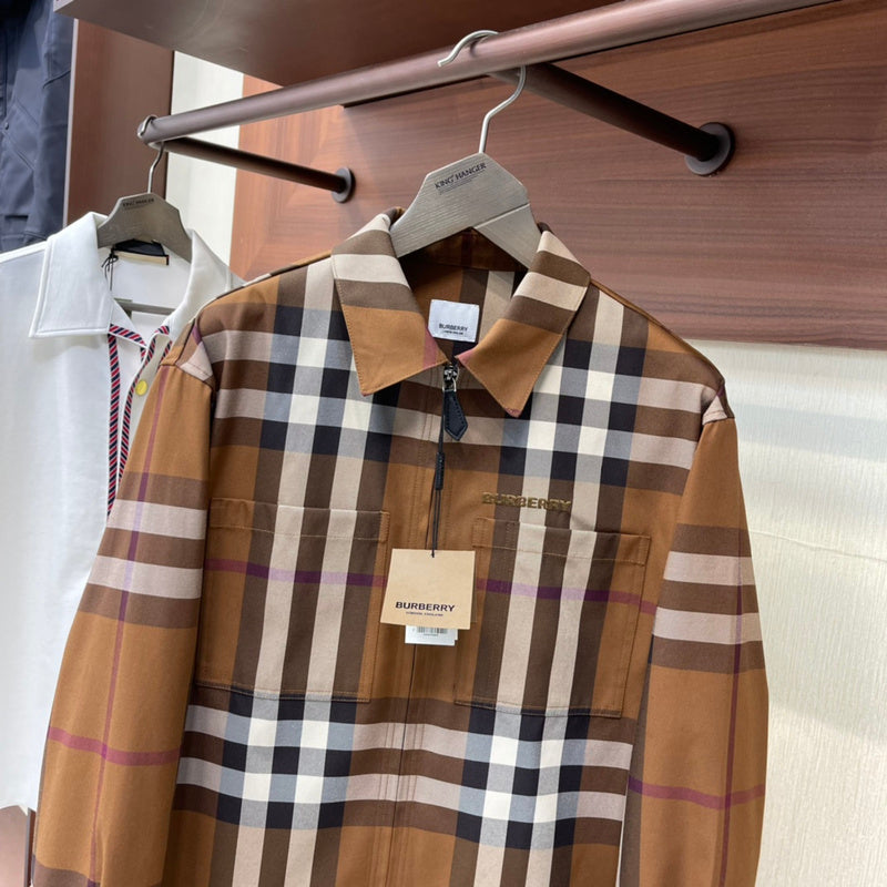 Burberry clothing back view — premium authentic designer style