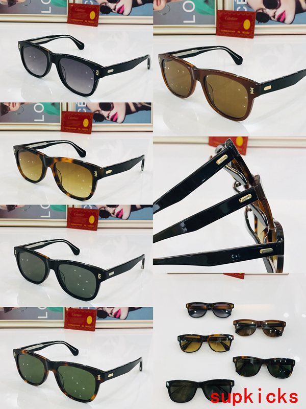Lifestyle view of Cartier unisex sunglasses