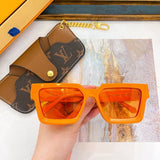 Lifestyle view of Louis Vuitton unisex sunglasses