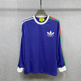 Back view of Gucci luxury clothing with logo-detail design