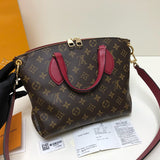 Close-up detail of sleek classic women's handbag – women's premium purse