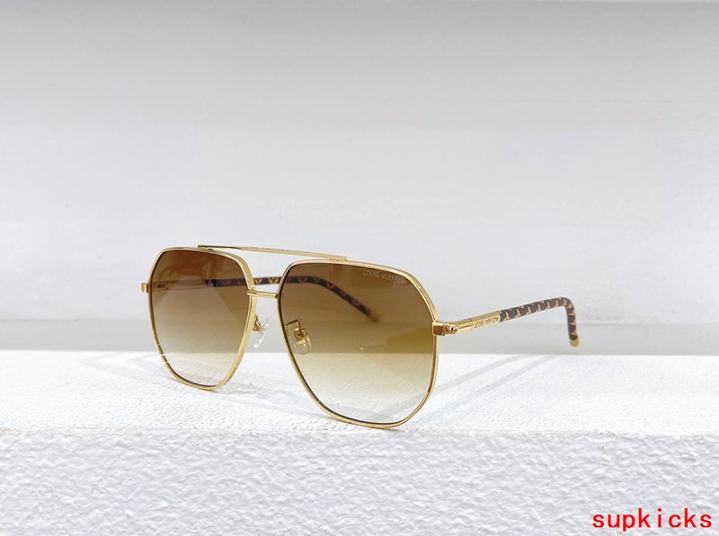 Lifestyle view of Louis Vuitton unisex sunglasses