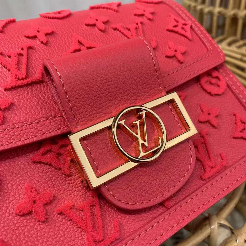 Back view of refined signature women's handbag – women's luxury handbag