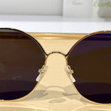 Side view of Cartier unisex sunglasses