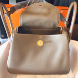 Tailored bag shown from front angle