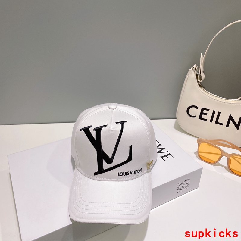 Side view of Louis Vuitton unisex cap