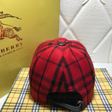 Side view of Burberry unisex cap